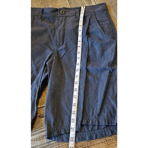 Lululemon Shorts Mens Size 34 Gray Black Kahuna Houndstooth Chino 10 Inch Inseam - Picture 13 of 14